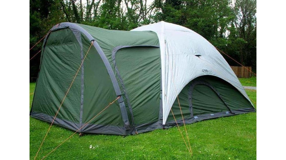 Crua Outdoors Reflective Flysheet For Core Tent, Green/Silver, RF-CORE