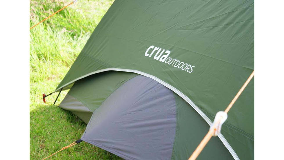 Crua Outdoors Reflective Flysheet For Duo Maxx Tent, Green/Silver, RF-DUO-M