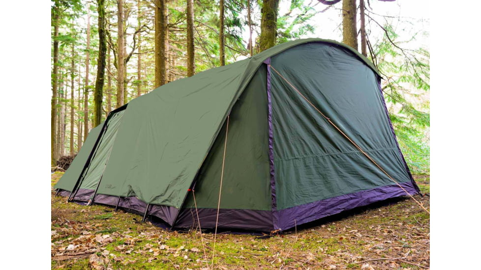 Crua Outdoors Reflective Flysheet For the Crua Loj Tent, Green/Silver, RF-LOJ