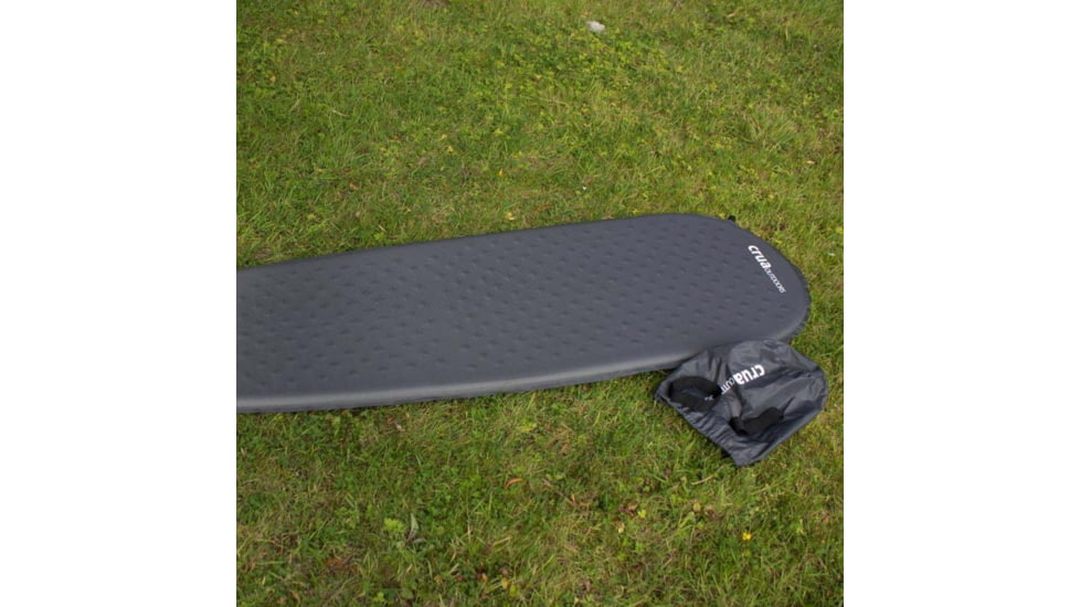 Crua Outdoors Self Inflating Camping Mattress Sleeping Pad, Gray, SIM-01