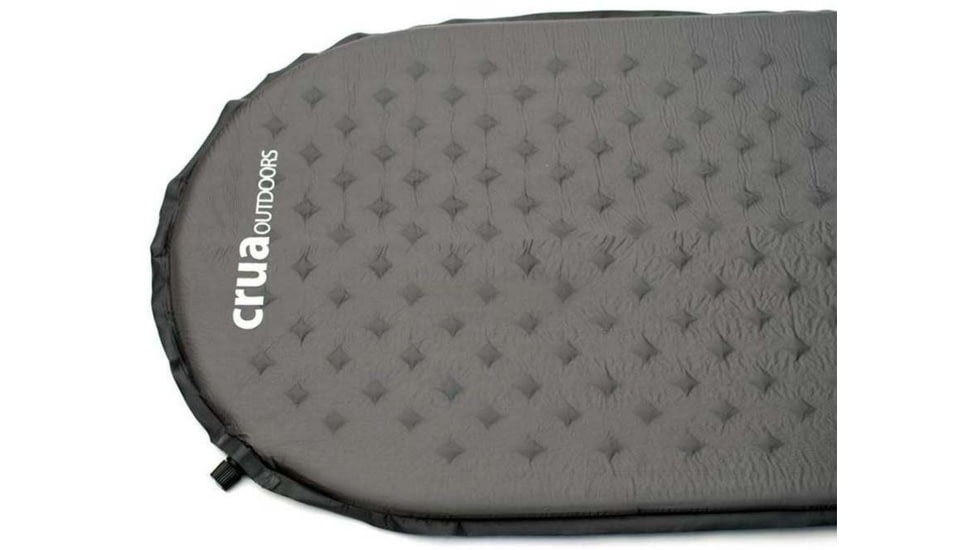 Crua Outdoors Self Inflating Camping Mattress Sleeping Pad, Gray, SIM-01