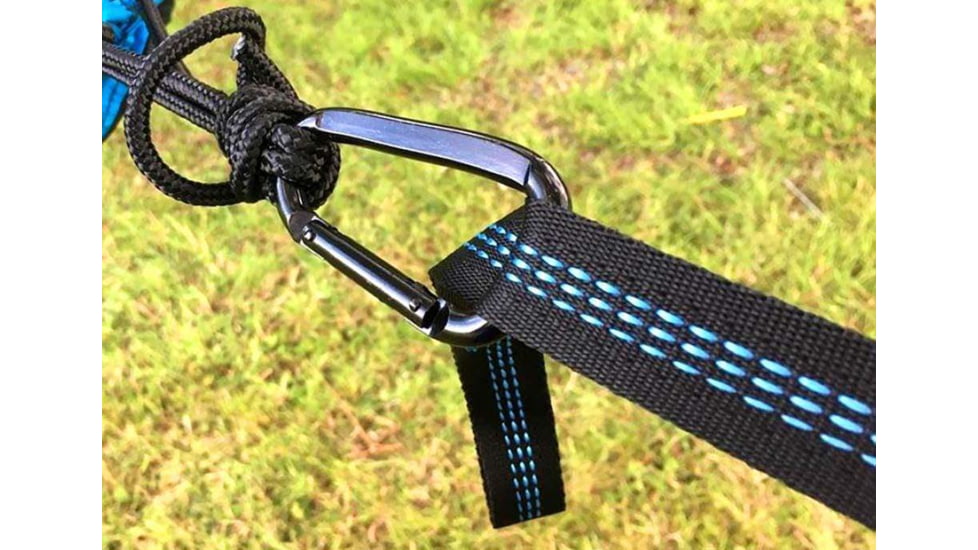 Crua Outdoors Tree Straps, Black/Blue, TS-01