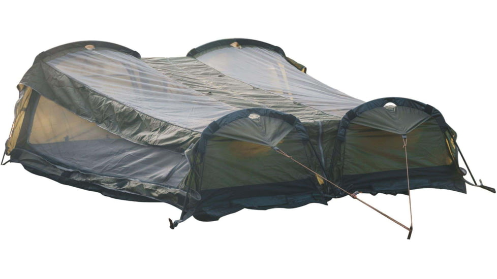 Crua Outdoors Twin Hybrid Camping Ground Tent Or Hammock, Green, TCH-03