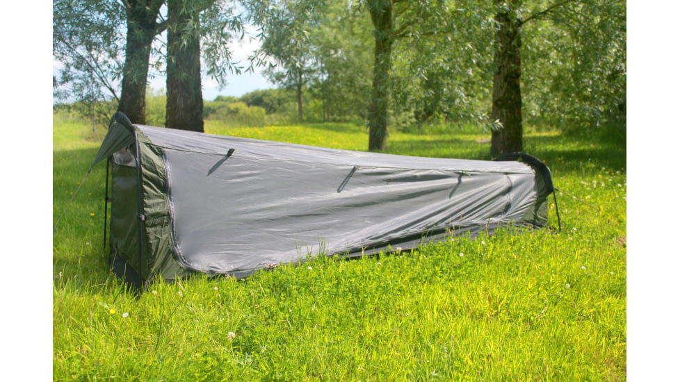 Crua Outdoors Twin Hybrid Camping Ground Tent Or Hammock, Green, TCH-03