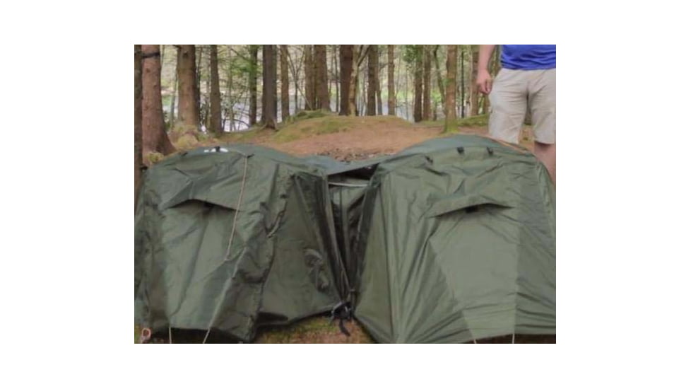 Crua Outdoors Twin Hybrid Camping Ground Tent Or Hammock, Green, TCH-03