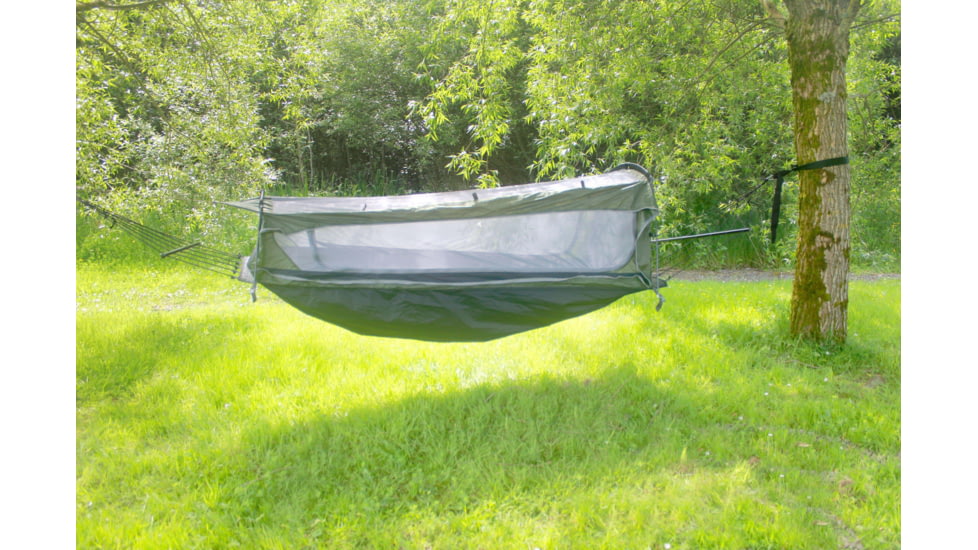 Crua Outdoors Twin Hybrid Camping Ground Tent Or Hammock, Green, TCH-03
