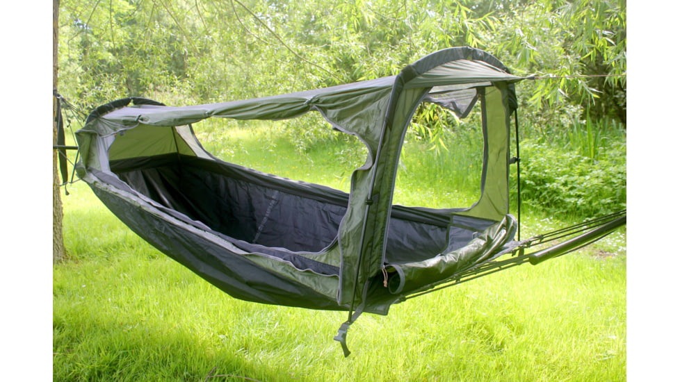 Crua Outdoors Twin Hybrid Set for Camping Ground Tent Or Hammock, Green, TCHS-03