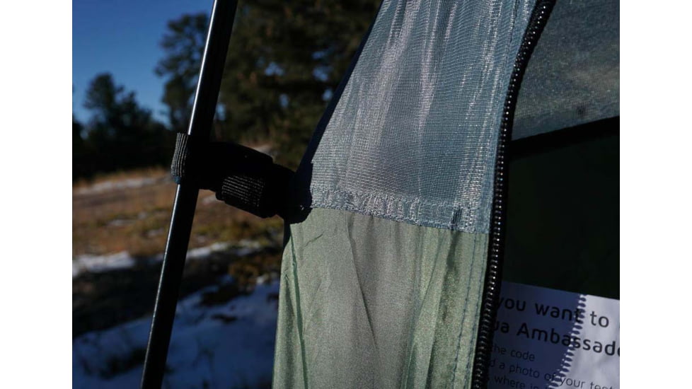 Crua Outdoors Xtent Hiking Tent, Fully Vertically Extendable, 5 ft - 6.6 ft, Blue, XTENT-B01