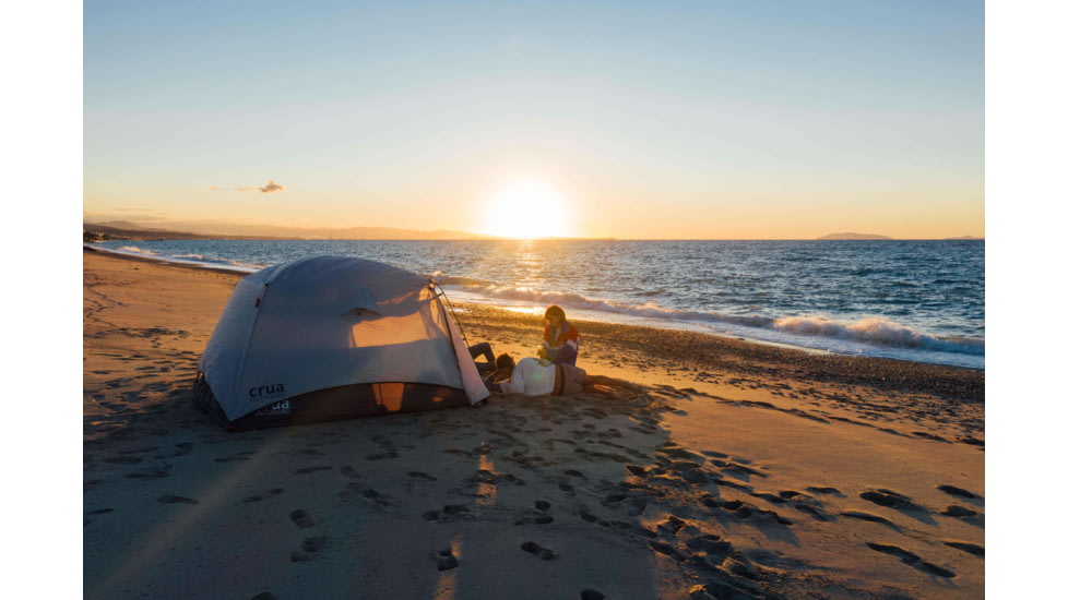 Crua Outdoors Xtent Hiking Tent, Fully Vertically Extendable, 5 ft - 6.6 ft, Blue, XTENT-B01