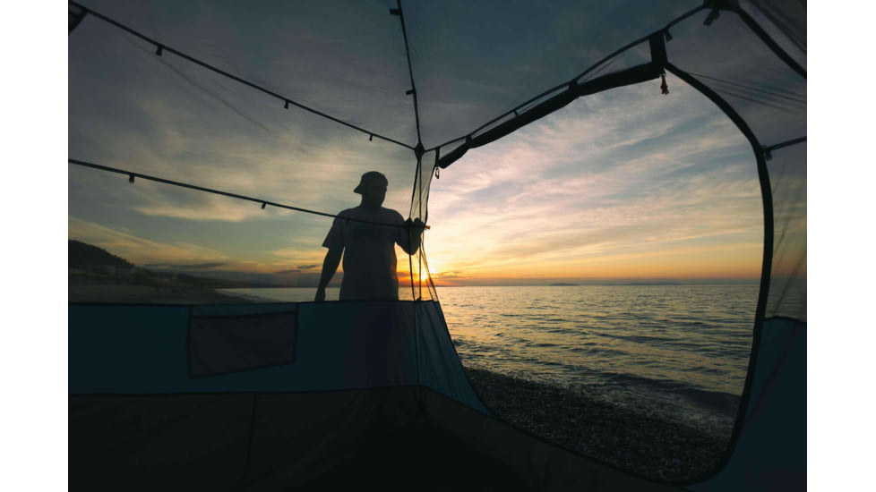 Crua Outdoors Xtent Hiking Tent, Fully Vertically Extendable, 5 ft - 6.6 ft, Blue, XTENT-B01