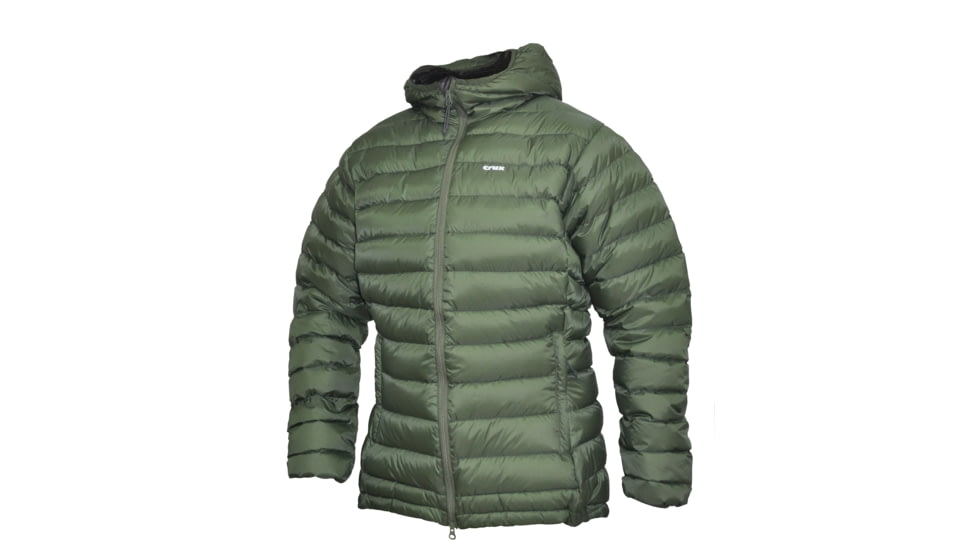 Crux Halo Hooded Jacket - Women's-Green-Small