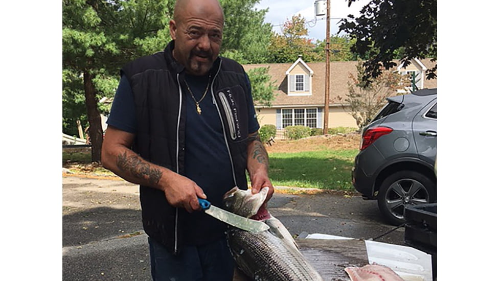 Cuda 10in Titanium Bonded ButcherS Knive, 18843