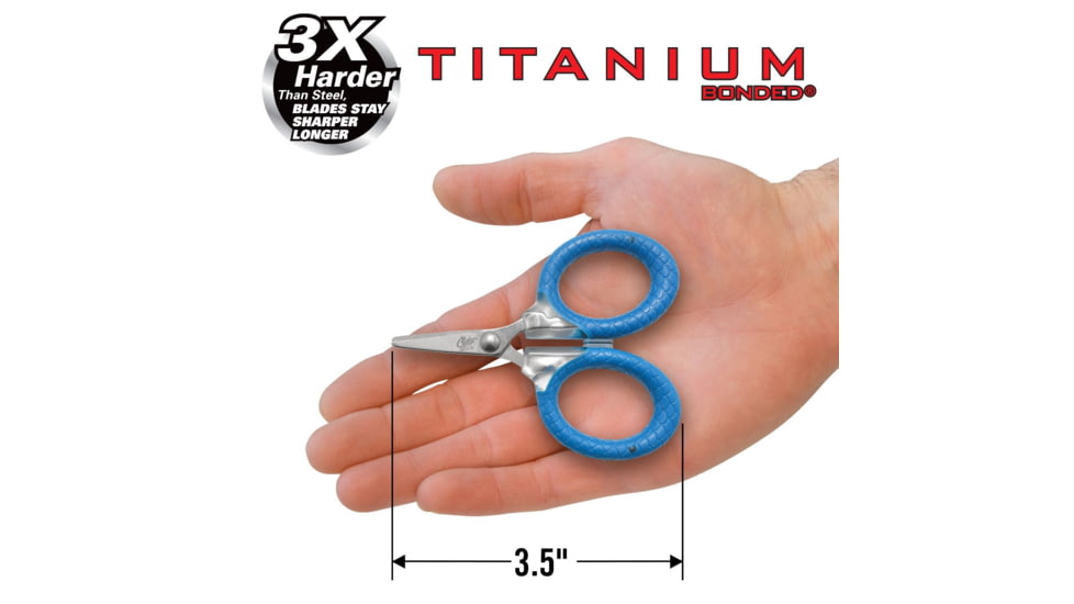 Cuda 3 Titanium Bonded Braid &amp; Mono Scissor 18826