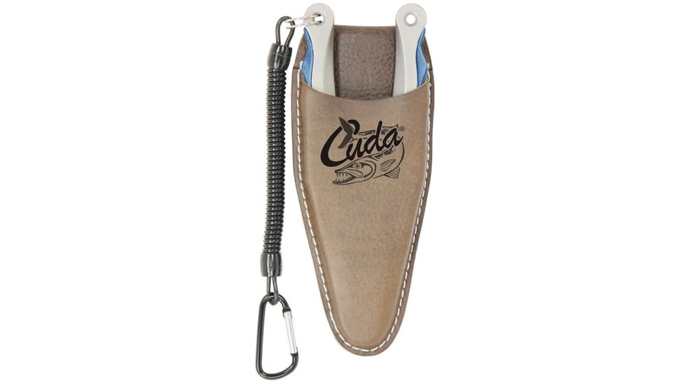 Cuda 7.25 Ti Alloy Pliers with Leather Sheath 18848
