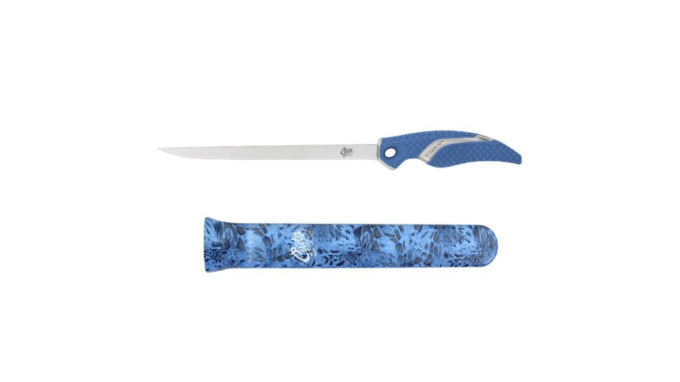 Cuda 9 Tita Bonded Flex Fillet Knife,Prym1 Sh 23013