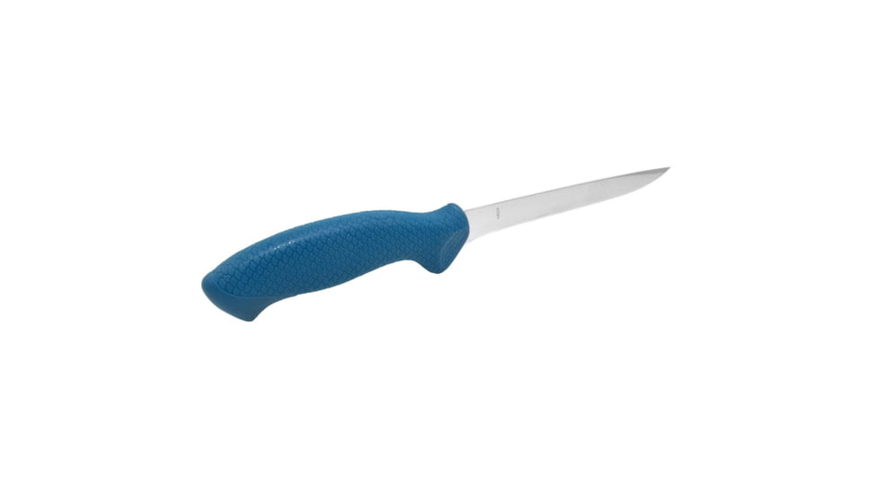 Cuda AquaTuff Fillet Knife with Blade Cover, Blue, 7in, 23064