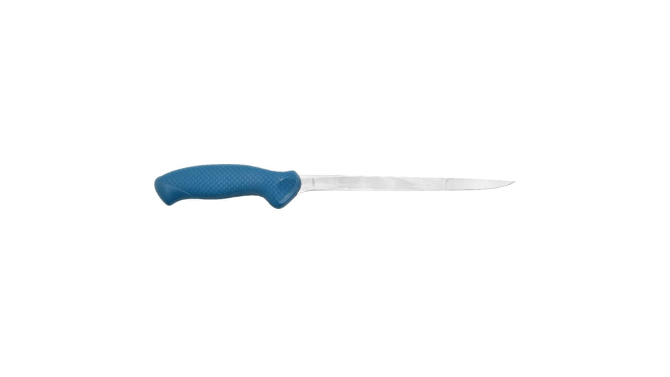 Cuda AquaTuff Fillet Knife with Blade Cover, Blue, 9in, 23047