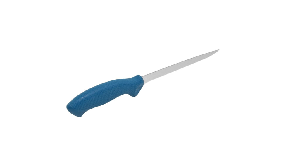 Cuda AquaTuff Fillet Knife with Blade Cover, Blue, 9in, 23047