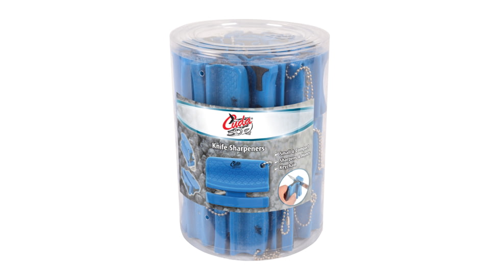 Cuda Knife Sharpeners, Bucket of 42 pcs, Blue, 23020