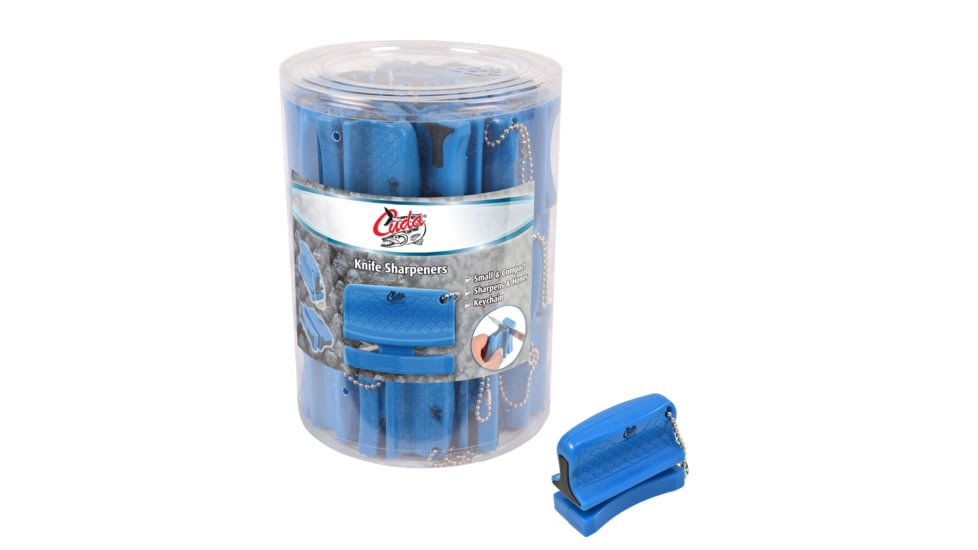 Cuda Knife Sharpeners, Bucket of 42 pcs, Blue, 23020