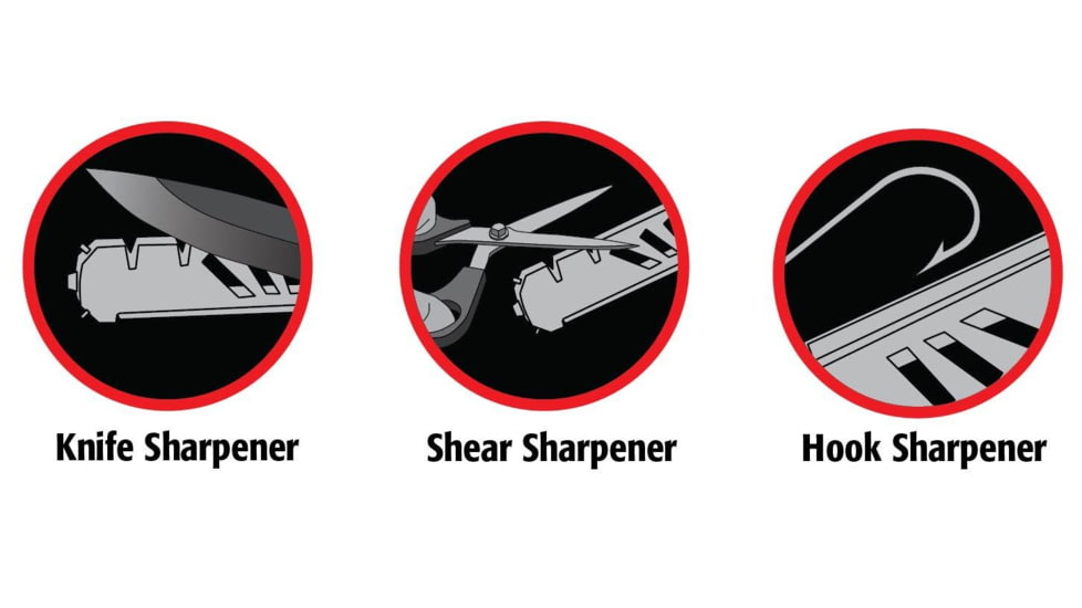 Cuda Knive, Shear And Hook Sharpener w/ Flathead Drivers, 18097