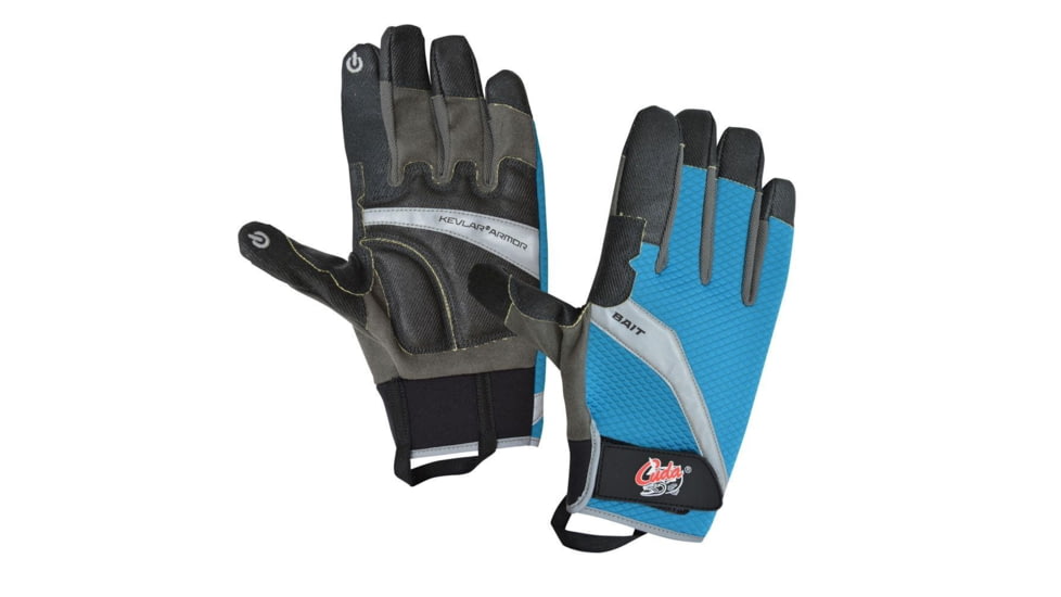 Cuda Knives Bait Glove, 2XL, Black, 23024