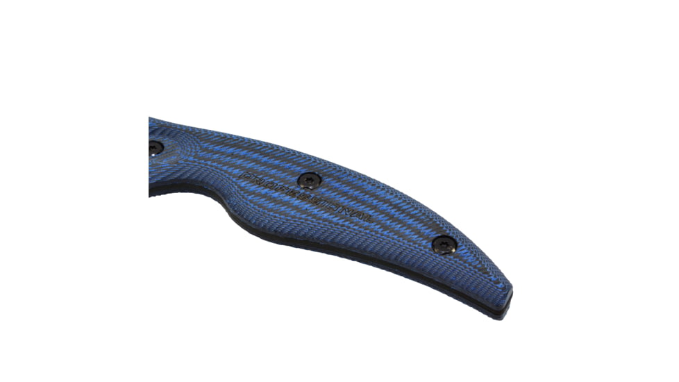 Cuda Knives Cuda 10 in Professional Fillet Fixed Blade Knife, 10in, Stainless Steel, Standard Edge, Blue/Black Micarta Handle, 18131