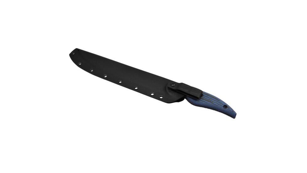 Cuda Knives Cuda 10 in Professional Fillet Fixed Blade Knife, 10in, Stainless Steel, Standard Edge, Blue/Black Micarta Handle, 18131