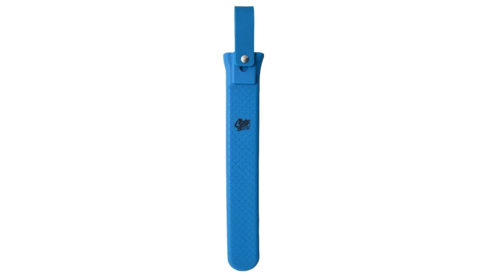 Cuda Knives Cuda 7 in Fillet With Sheath Fixed Blade Knife, 7in, German 4116 Steel, Standard Edge, Blue, Synthetic Handle, 18124