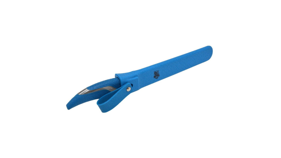 Cuda Knives Cuda 7 in Fillet With Sheath Fixed Blade Knife, 7in, German 4116 Steel, Standard Edge, Blue, Synthetic Handle, 18124