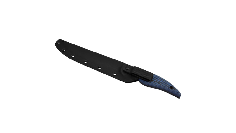 Cuda Knives Cuda 7 in Wide Fillet Fixed Blade Knife, 7in, Standard Edge, Black, 18126