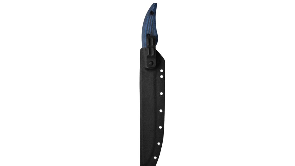 Cuda Knives Cuda 9 in Professional Ser Knife Fixed Blade Knife, 9in, Blue/Black Micarta Handle, 18129