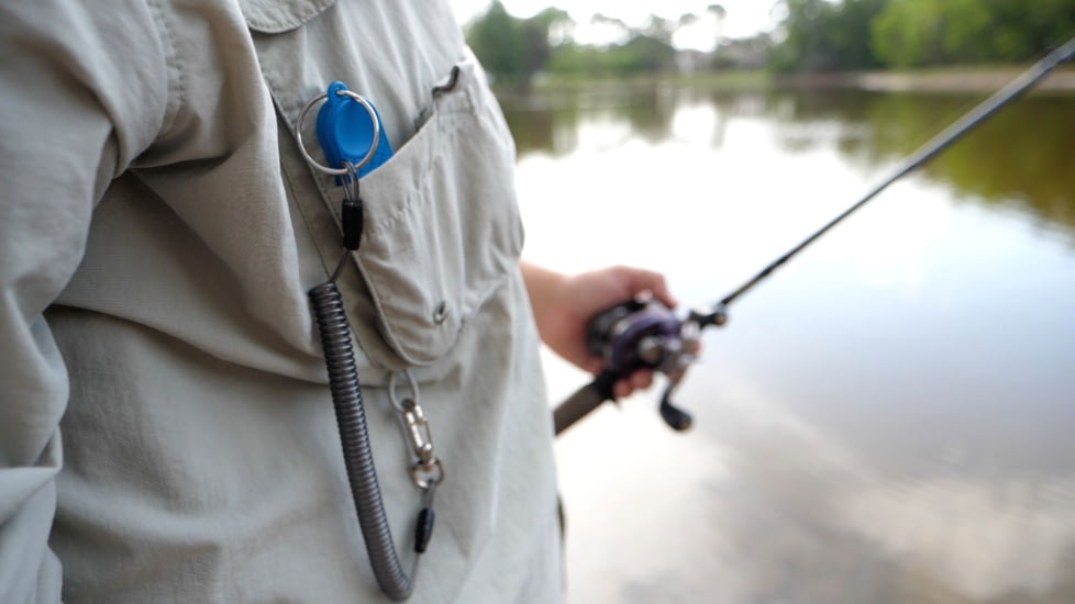 Cuda Knives Cuda Braid Nipper with Lanyard, 4.5 overall, 23030