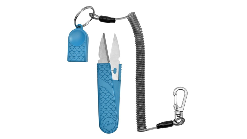 Cuda Knives Cuda Braid Nipper with Lanyard, 4.5 overall, 23030