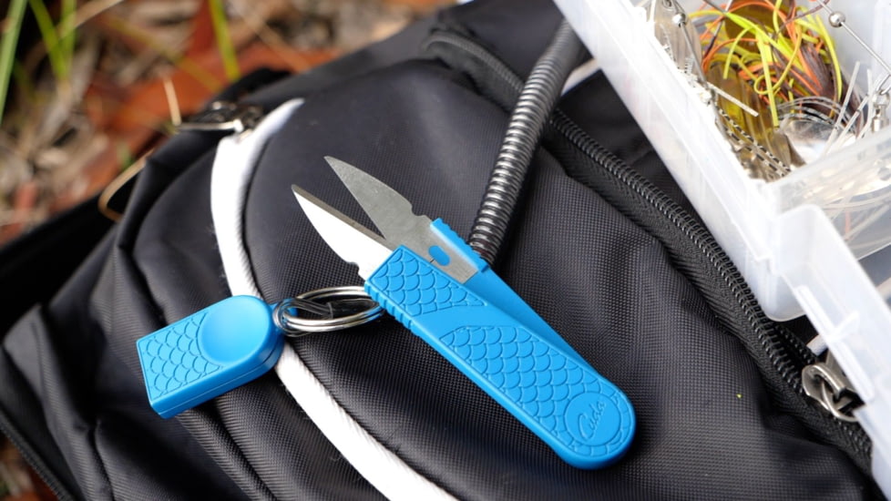 Cuda Knives Cuda Braid Nipper with Lanyard, 4.5 overall, 23030