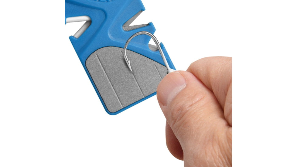 Cuda Pocket Sharpener, Blue, 3.5in, 23062