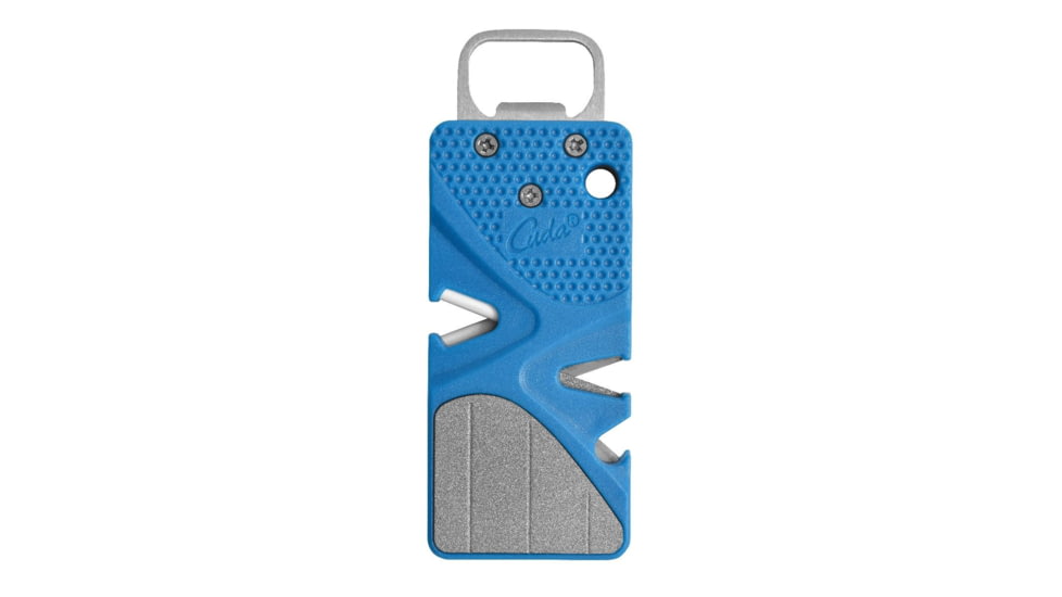 Cuda Pocket Sharpener, Blue, 3.5in, 23062