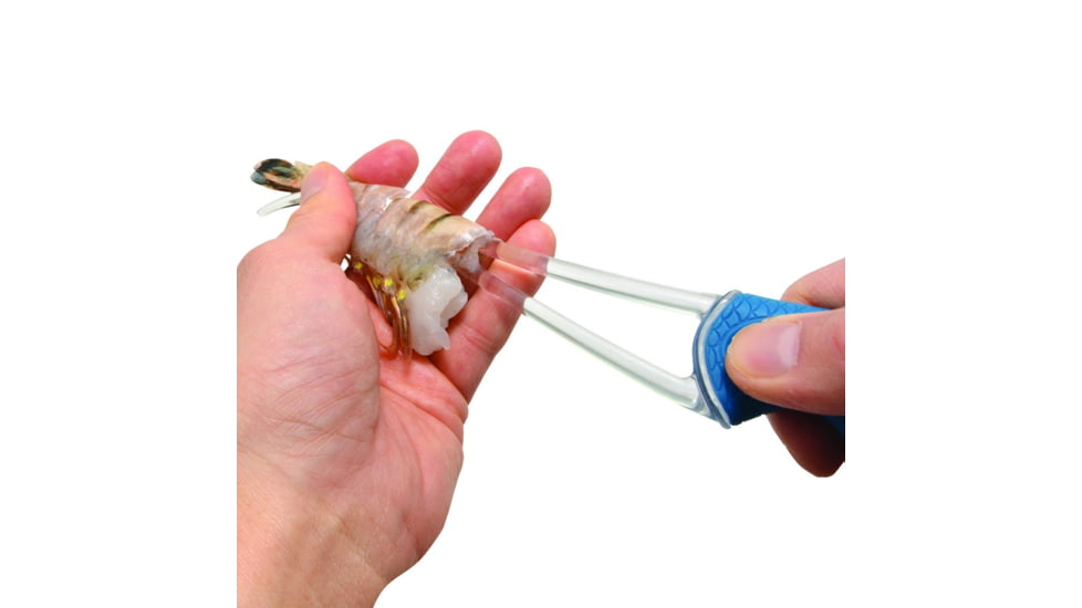 Cuda Shrimp Cleaner, Blue, 10.75in, 23032