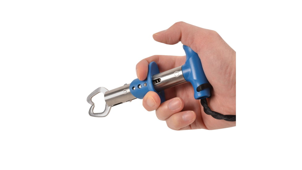 Cuda Stainless Steel Fish Lip Gripper, Blue, 6in, 23061