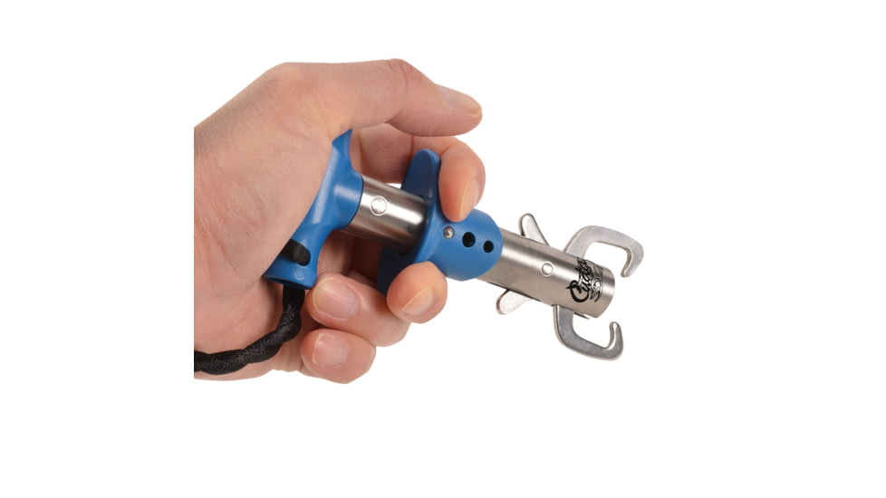 Cuda Stainless Steel Fish Lip Gripper, Blue, 6in, 23061