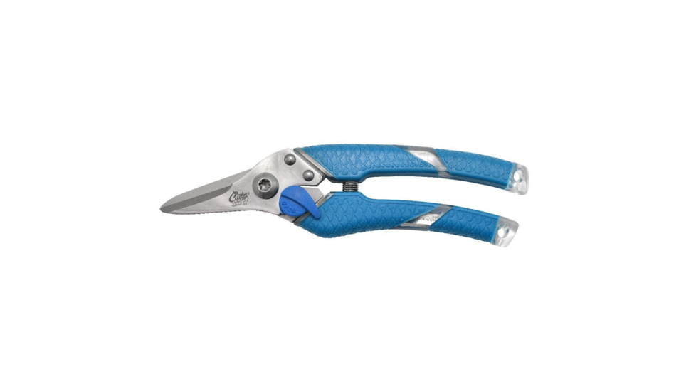 Cuda Titanium Bonded Zirconium Heavy Duty Bypass Mono Cutters, Blue, 7.5in, 23042