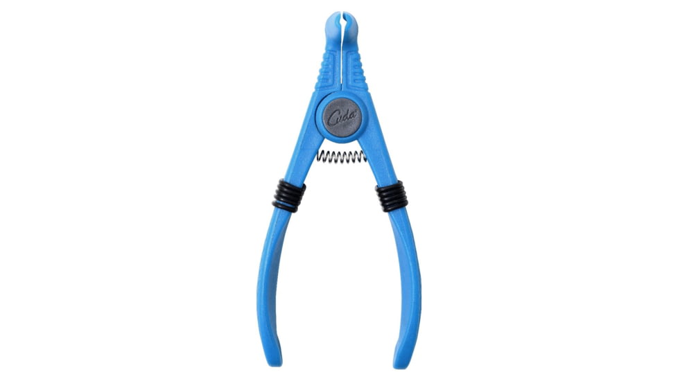 Cuda Wacky Rigging Plier with 10 O-rings, Blue, 5in, 23076
