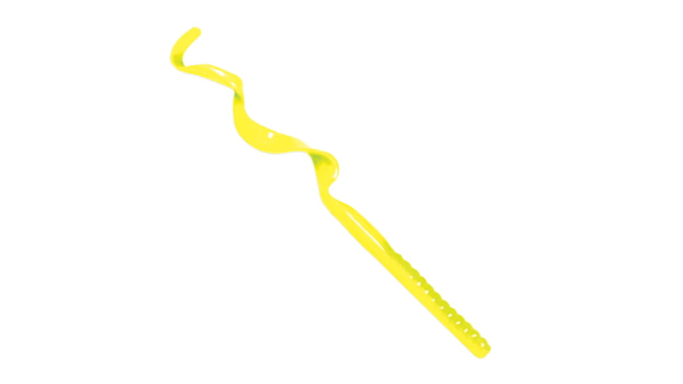 Culprit Culprit Original Worm, 10 in, Chartreuse Shad, C1010-36