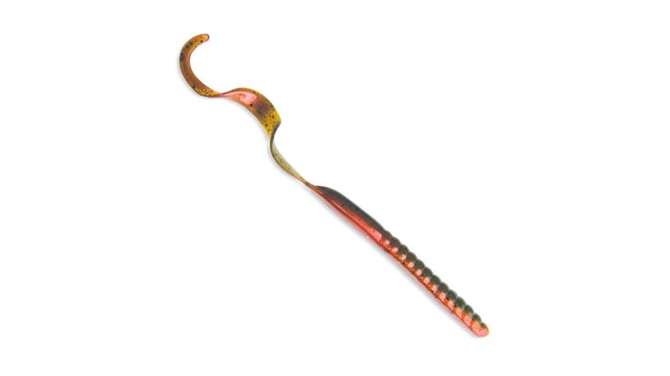 Culprit Original Worm, 10 in, Watermelon Copper Red Fleck, C1010-170