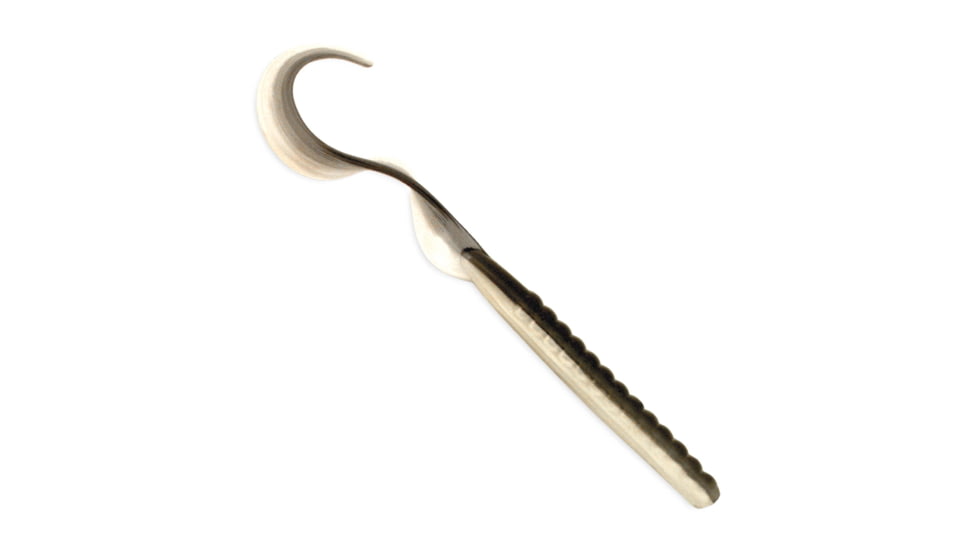 Culprit Fat Max, 6 in, 12 Pack, Black Shad, MAX6-01