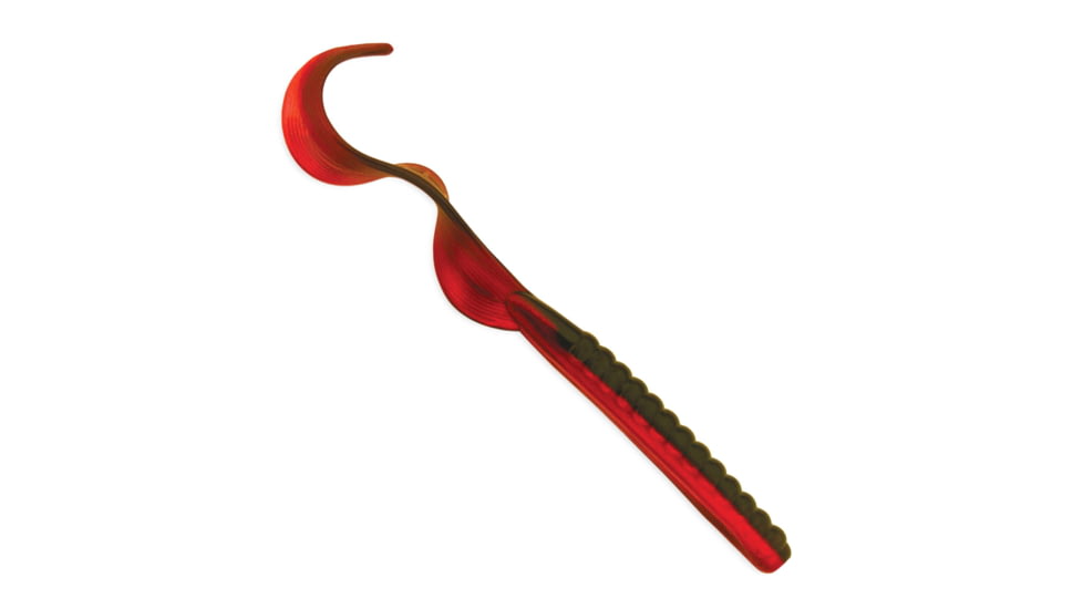 Culprit Fat Max, 6 in, 12 Pack, Red Shad, MAX6-02