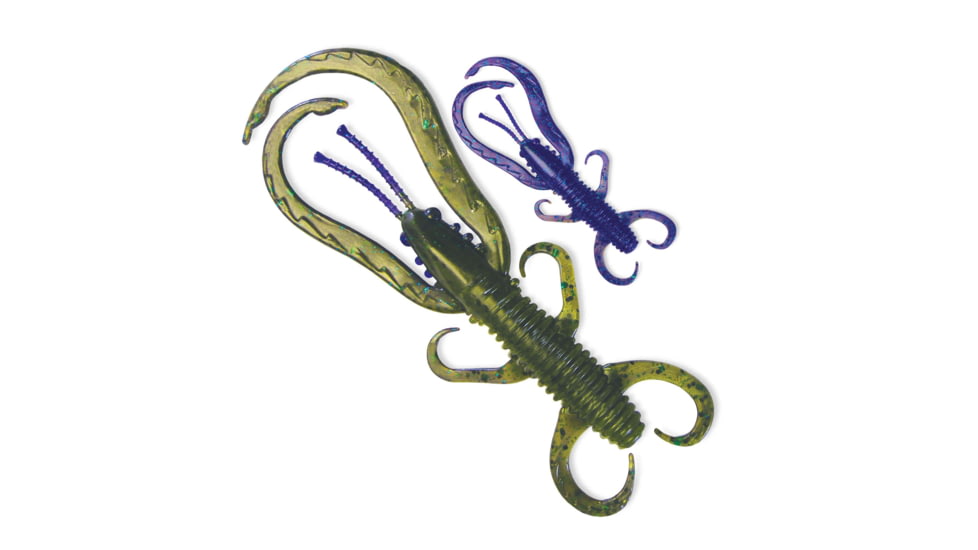 Culprit Flutter Craw, 3in, 12 Pack, Bama Bug, FC312-71
