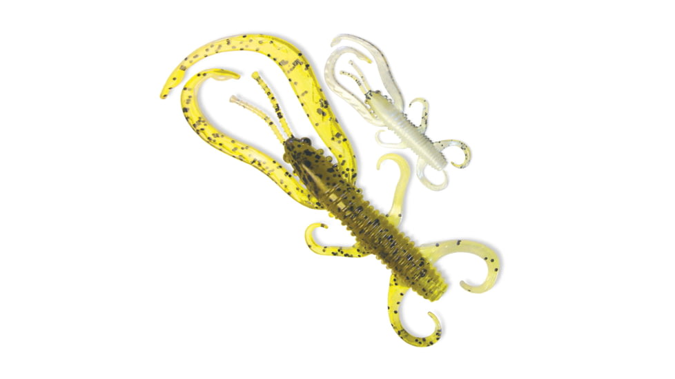 Culprit Flutter Craw, 3in, 12 Pack, Molting Craw, FC312-236
