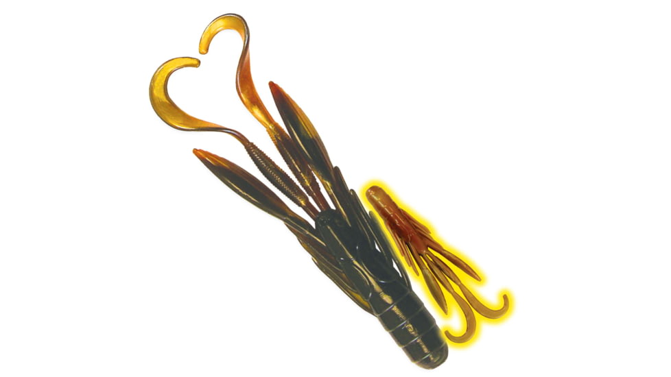 Culprit Incredi-Craw, 3.5 in, 8 Pack, Crawdad, IC3508-07