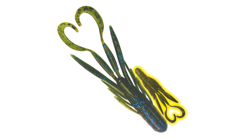 Culprit Incredi-Craw, 3.5 in, 8 Pack, Okeechobee, IC3508-220